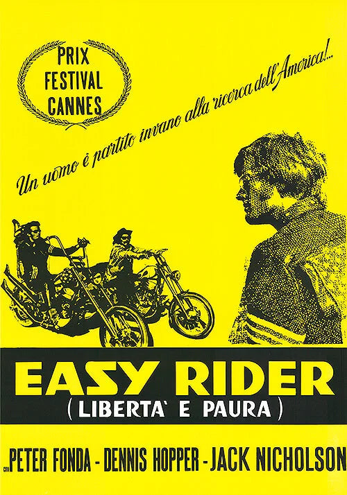Easy Rider (Italian) Official Music Video Watch Now Movie Poster | Film Wall Art Print