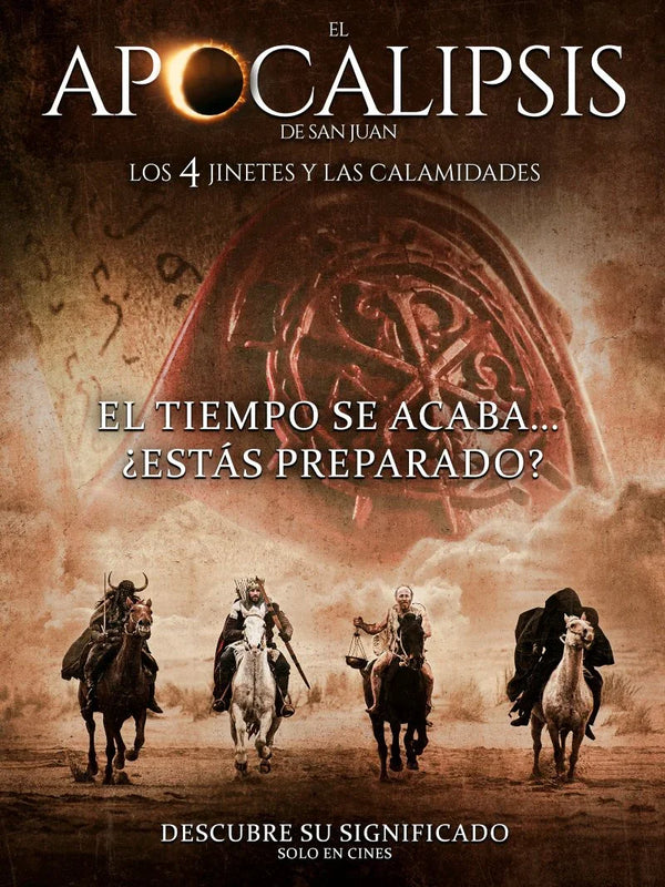 El Apocalipsis de San Juan Movie Poster | Religious Art Print Movie Poster | Film Wall Art Print