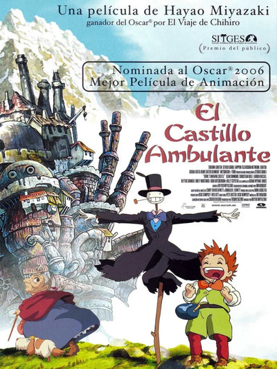 El Castillo Ambulante - Póster Oficial de la Película Movie Poster | Film Wall Art Print