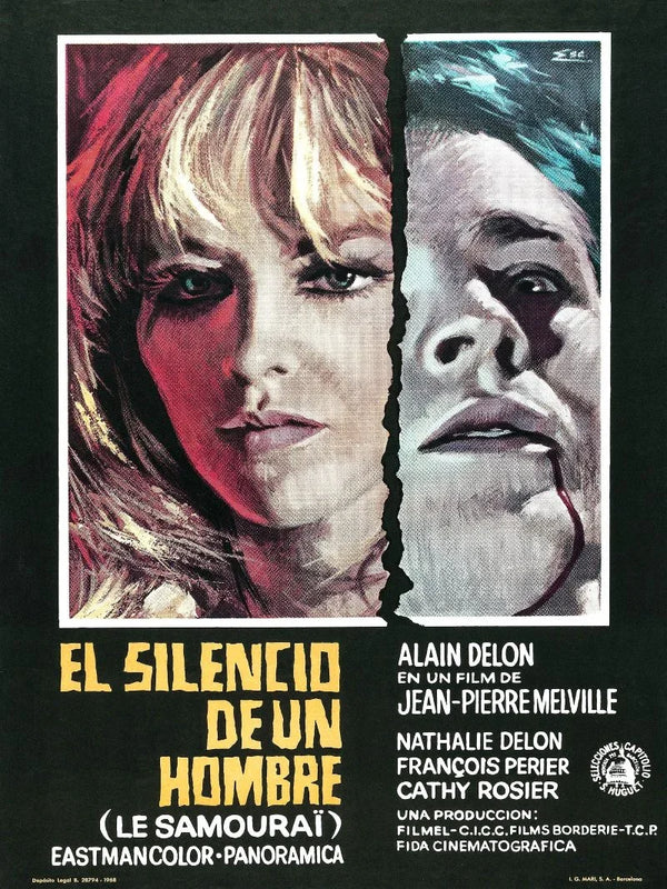 El Silencio de un Hombre - Movie Poster | Film Art Movie Poster | Film Wall Art Print