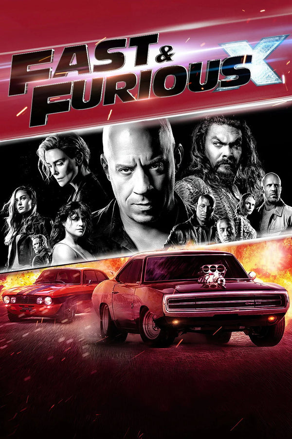 Elevate Your Space with Fast X (2023) Action Art - Premium Movie Poster