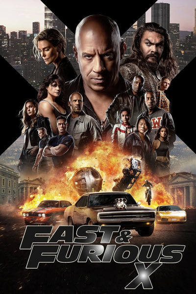 Elevate Your Space with Fast X (2023) Action Poster - Premium Movie Poster
