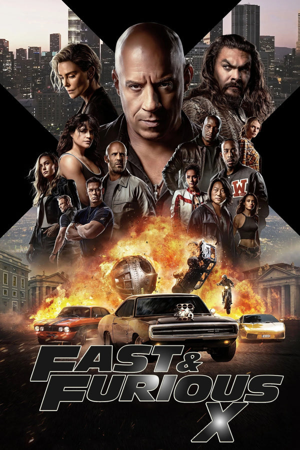 Elevate Your Space with Fast X (2023) Action Poster - Premium Movie Poster