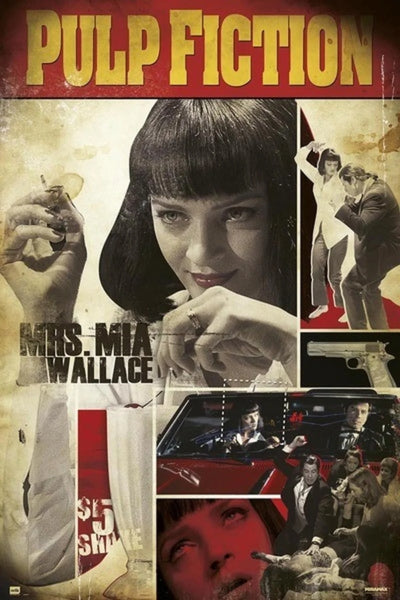 Elevate Your Space with Pulp Fiction (1994) Poster - Premium Movie Poster