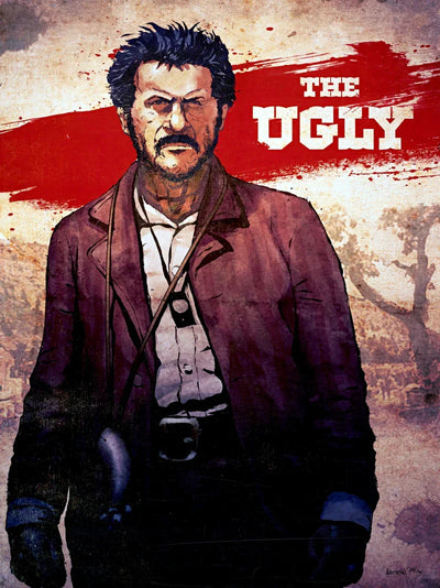 Eli Wallach is The Ugly - Iconic Western Movie Poster Art Movie Poster | Film Wall Art Print