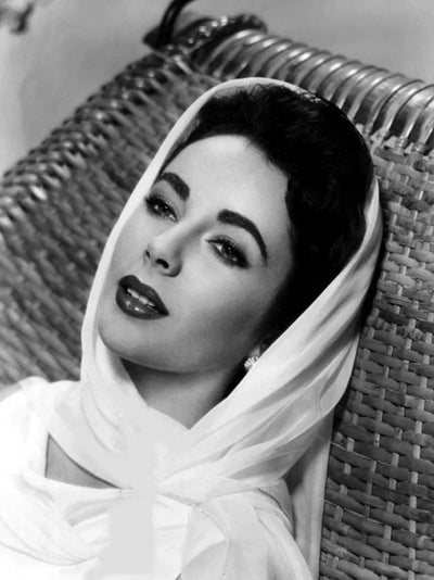 Elizabeth Taylor Giant Movie Poster - Vintage Hollywood Classic Movie Poster | Film Wall Art Print