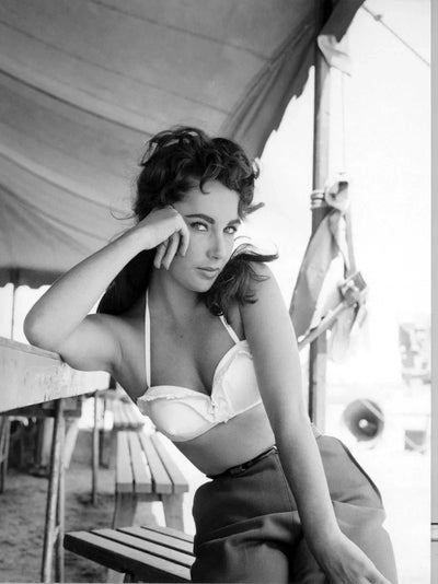 Elizabeth Taylor Giant Movie Poster - Vintage Hollywood Film Art Movie Poster | Film Wall Art Print