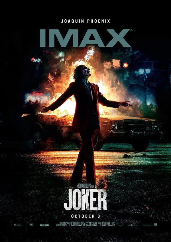 Embrace the Dark Charm of Joker (2019) – Premium Wall Art - Premium Movie Poster