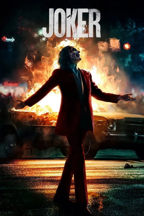 Embrace the Darkness: Premium Joker (2019) Wall Art - Premium Movie Poster