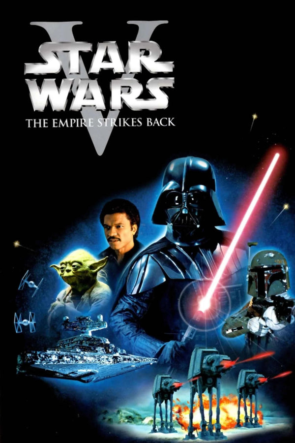 Empire Strikes Back (1980) Epic Star Wars Poster Art - Premium Movie Poster