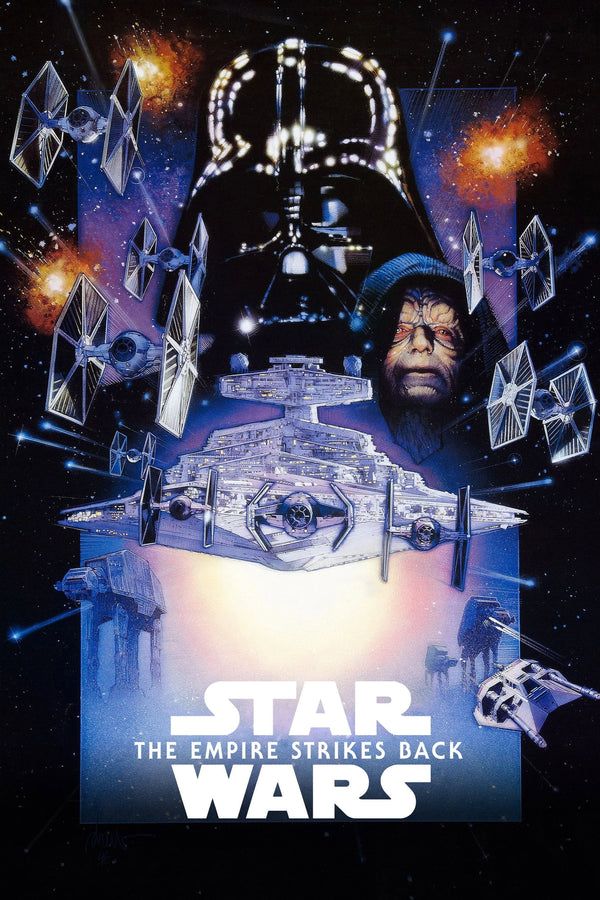 Empire Strikes Back 1980: Epic Wall Art for Fans - Premium Movie Poster