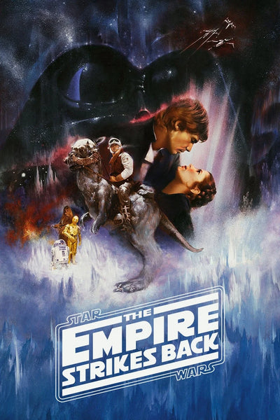 Empire Strikes Back (1980) Epic Wall Art Print - Premium Movie Poster