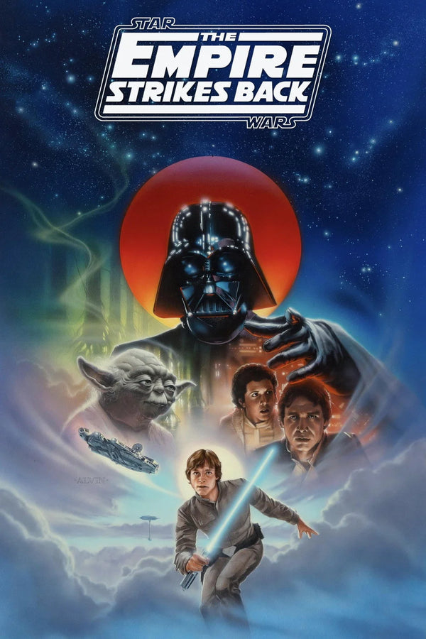 Empire Strikes Back 1980 Epic Wall Poster - Premium Movie Poster