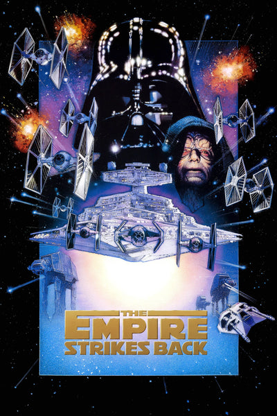 Empire Strikes Back 1980: Iconic Duel Scene Print - Premium Movie Poster