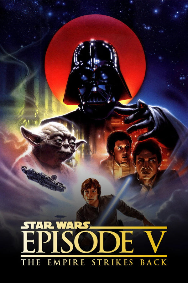 Empire Strikes Back 1980: Iconic Sci-Fi Poster Art - Premium Movie Poster