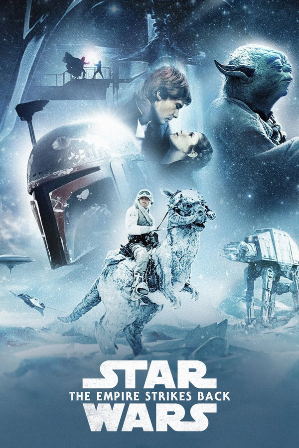 Empire Strikes Back 1980: Iconic Star Wars Poster Print - Premium Movie Poster