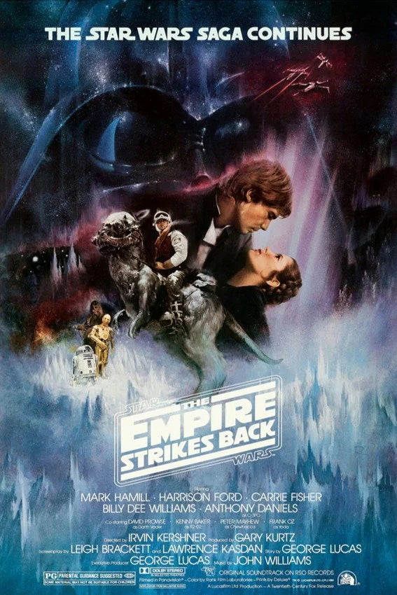 Empire Strikes Back 1980: Iconic Star Wars Wall Art - Premium Movie Poster