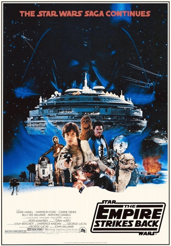Empire Strikes Back 1980: Iconic Star Wars Wall Print - Premium Movie Poster