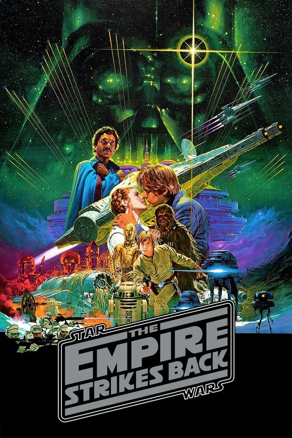 Empire Strikes Back 1980 Poster Art Print - Premium Movie Poster