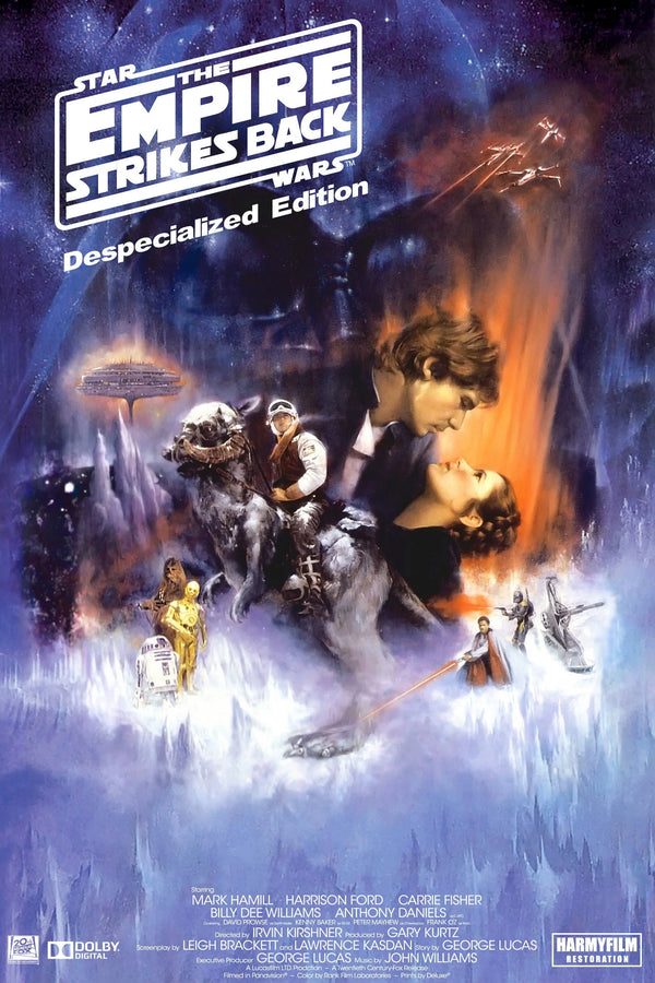 Empire Strikes Back 1980 Poster: Dark Side Art - Premium Movie Poster