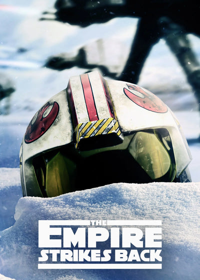 Empire Strikes Back 1980 Poster: Iconic Sci-Fi Wall Art - Premium Movie Poster