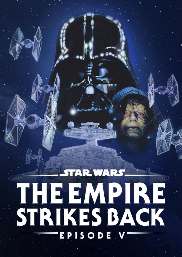 Empire Strikes Back 1980 Poster: Iconic Star Wars Art - Premium Movie Poster