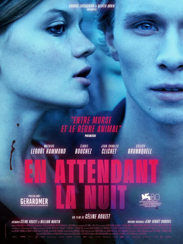 En attendant la nuit Movie Poster - French Cinema Art Print Movie Poster | Film Wall Art Print