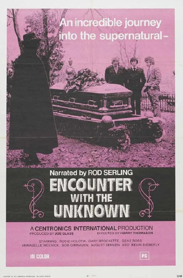Encounter With The Unknown (1972) - Chilling Horror Mystery Thriller Movie Poster | Film Wall Art Print