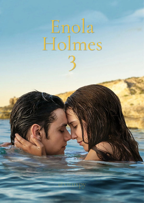 Enola Holmes 3 (2026): Bold Adventure Wall Art - Premium Movie Poster
