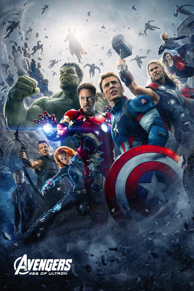 Epic Action Wall Art: Avengers Age of Ultron (2015) - Premium Movie Poster