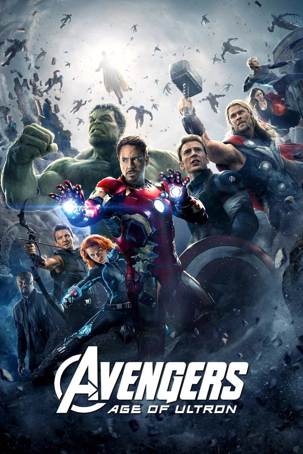 Epic Battle of Avengers: Age of Ultron (2015) Wall Art - Premium Movie Poster