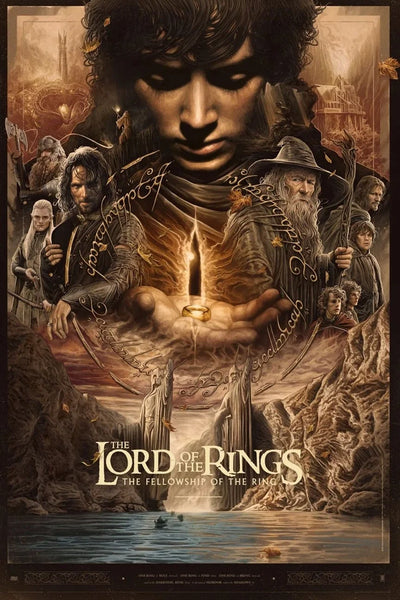 Epic Journey Wall Art: Fellowship of the Ring (2001) - Premium Movie Poster