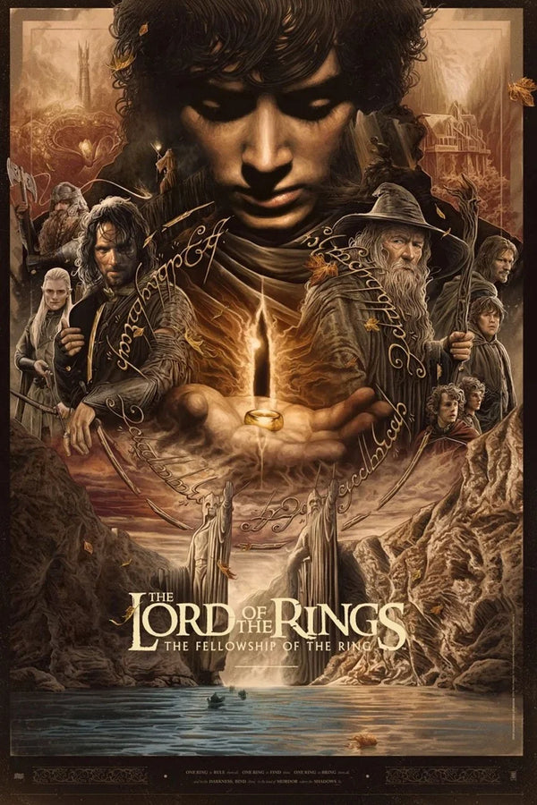Epic Journey Wall Art: Fellowship of the Ring (2001) - Premium Movie Poster