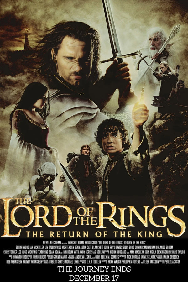 Epic Journey Wall Art: The Return of the King (2003) - Premium Movie Poster