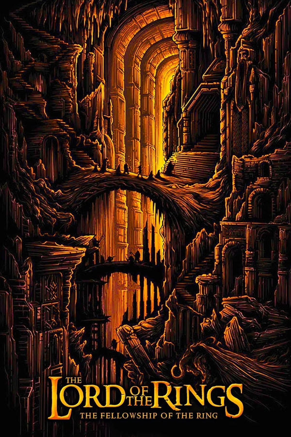 Epic Middle-earth Adventure: Fellowship of the Ring (2001) Wall Art - Premium Movie Poster