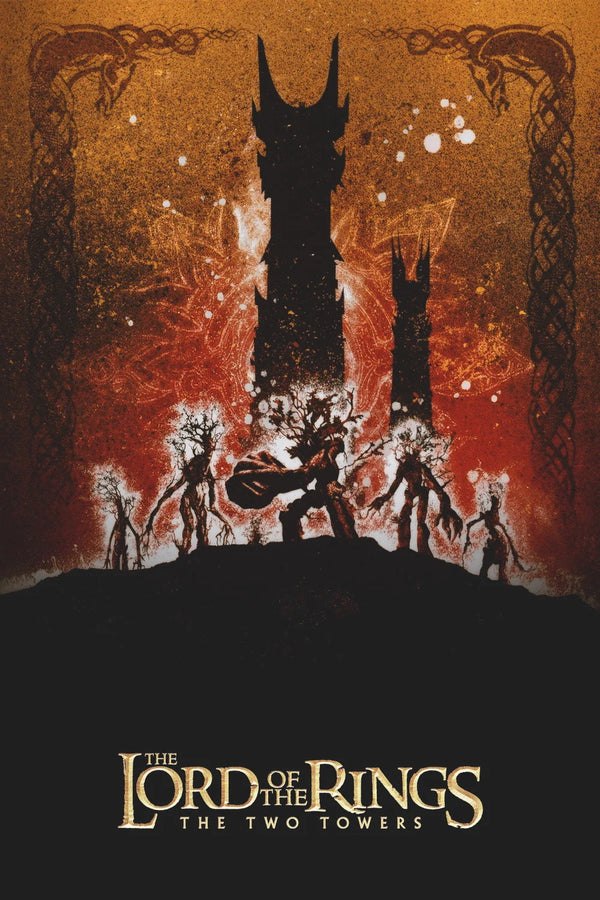 Epic Middle-earth Adventure: Own 'The Lord of the Rings: The Two Towers' (2002) Wall Masterpiece - Premium Movie Poster