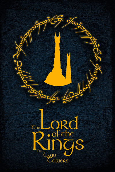 Epic Middle-earth Wall Art: The Two Towers (2002) - Premium Movie Poster