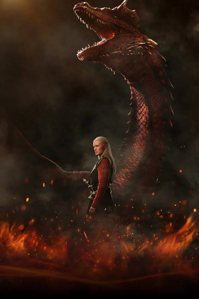 Epic Targaryen Legacy Poster – House of the Dragon (2022) - TV Series Poster