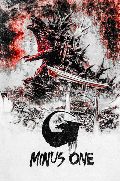 Epic Visions: Godzilla Minus One (2023) Wall Art - Premium Movie Poster
