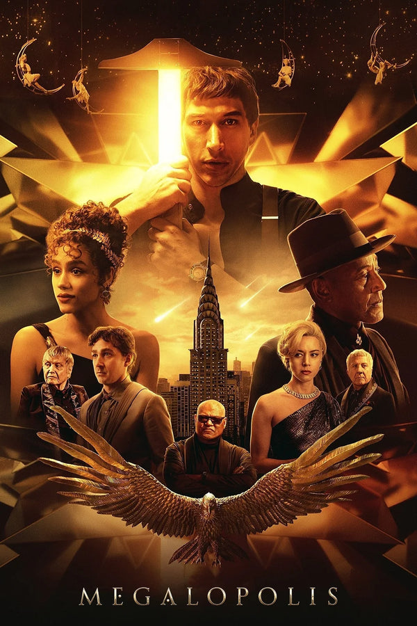 Epic Wall Art: Megalopolis 2024's Sci-Fi Drama - Premium Movie Poster