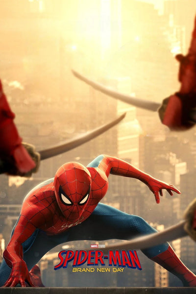 Epic Wall Art: Spider-Man Brand New Day (2026) - Premium Movie Poster