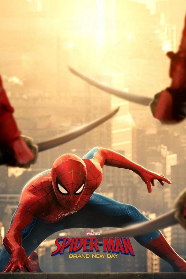 Epic Wall Art: Spider-Man Brand New Day (2026) - Premium Movie Poster