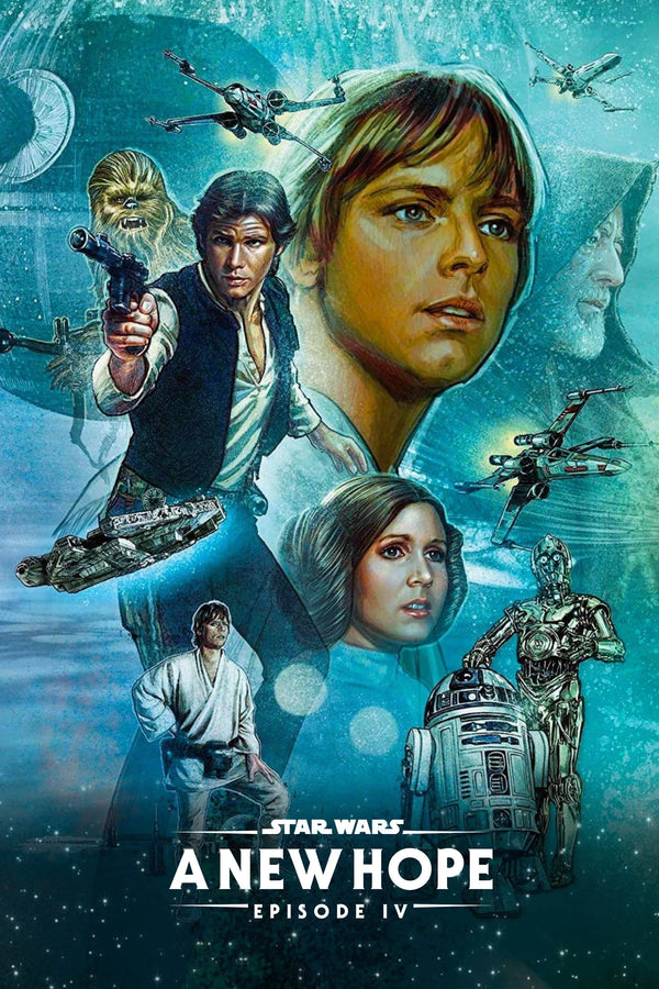 Epic Wall Art: Star Wars (1977) – Own the Galaxy - Premium Movie Poster