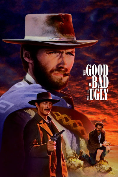 Epic Western Art: The Good, the Bad and the Ugly (1966) - Premium Movie Poster