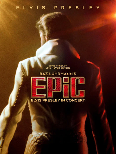 Epic Elvis Presley In Concert - Iconic Movie Poster Art Movie Poster | Film Wall Art Print