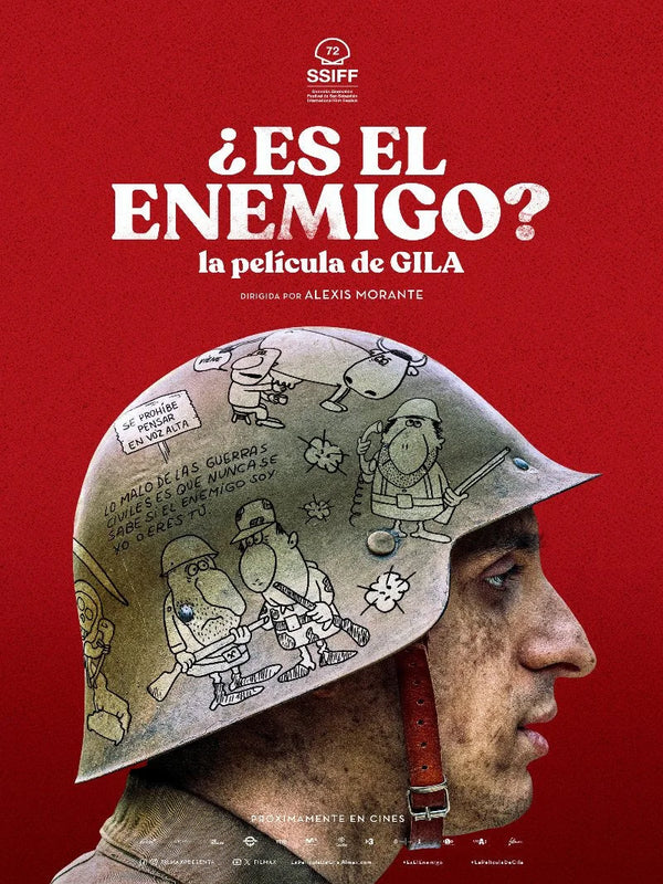 Es el Enemigo - Gila Movie Poster | Classic Spanish Comedy Film Movie Poster | Film Wall Art Print