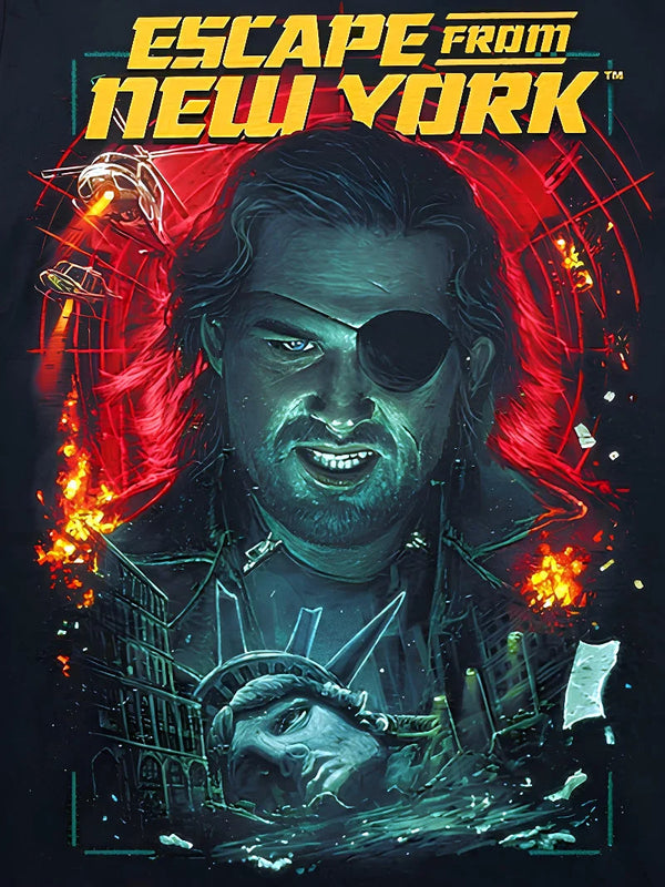 Escape From New York Cinematic Wall Art Poster - Premium Movie Poster