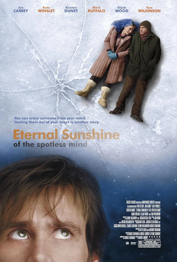 Eternal Sunshine of the Spotless Mind Movie Poster - Jim Carrey & Kate Winslet Movie Poster | Film Wall Art Print