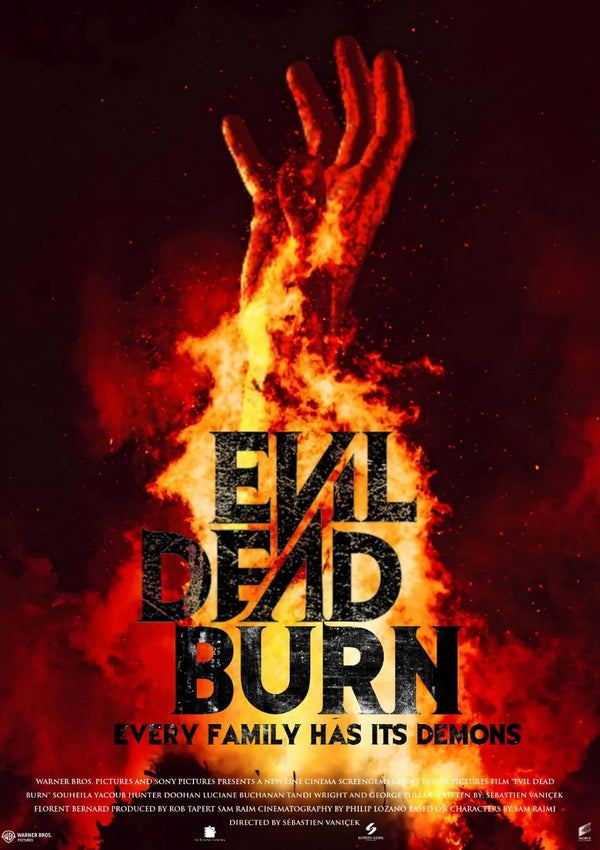 Evil Dead Burn(2026) - Cinema Art Print - Premium Movie Poster