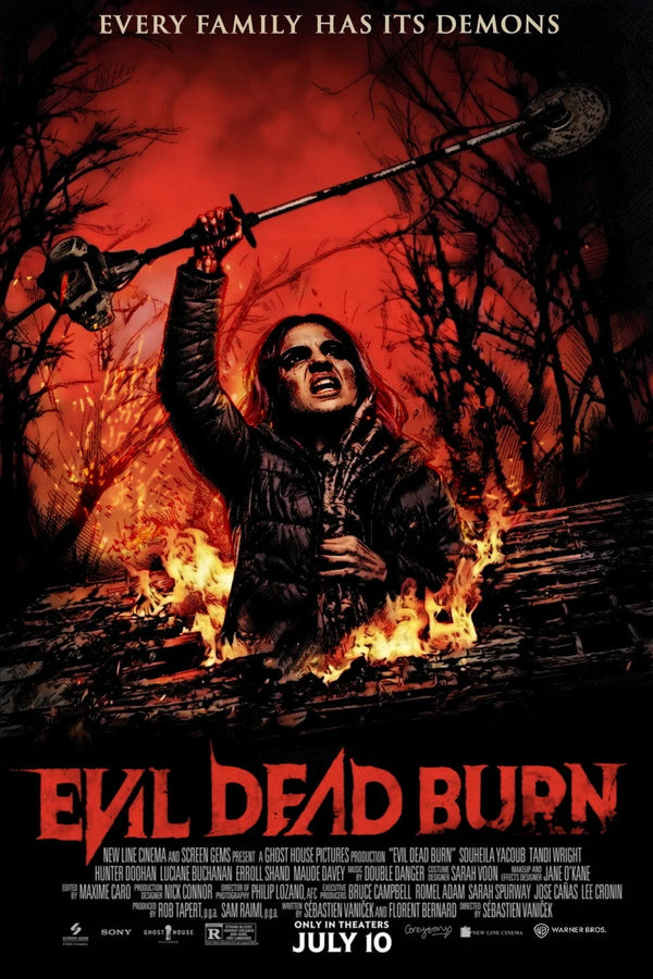 Evil Dead Burn (2026): Relive the Inferno at Home - Premium Movie Poster